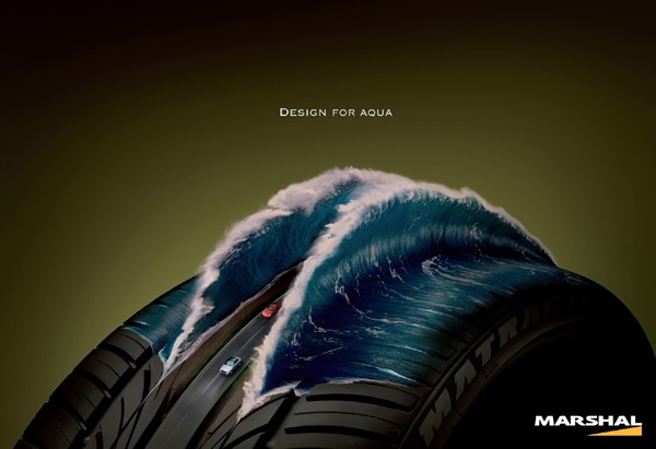 锦湖轮胎(KUMHO TIRES)平面广告欣赏
