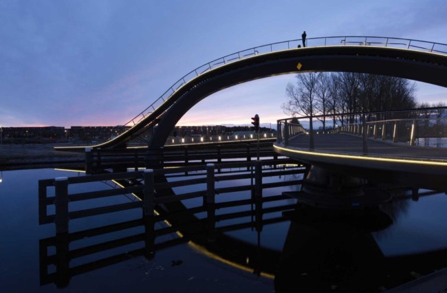荷兰melkwegbridge桥梁设计