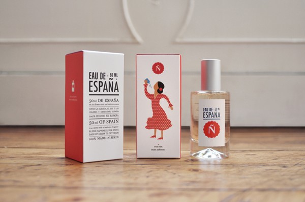 西班牙Eau de Espana香水包装设计