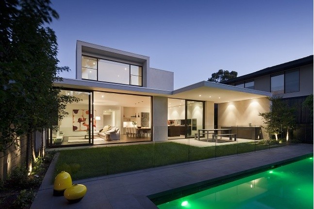 优雅而温馨的墨尔本现代住宅设计