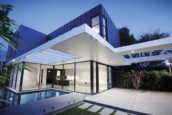 澳大利亚现代简约的维多利亚式住宅设计