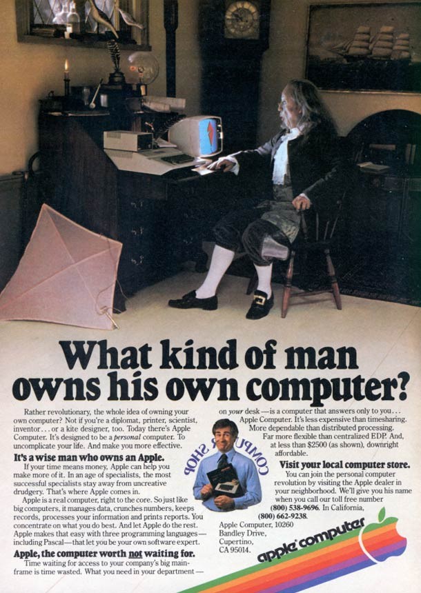 42个国外老式电脑广告设计