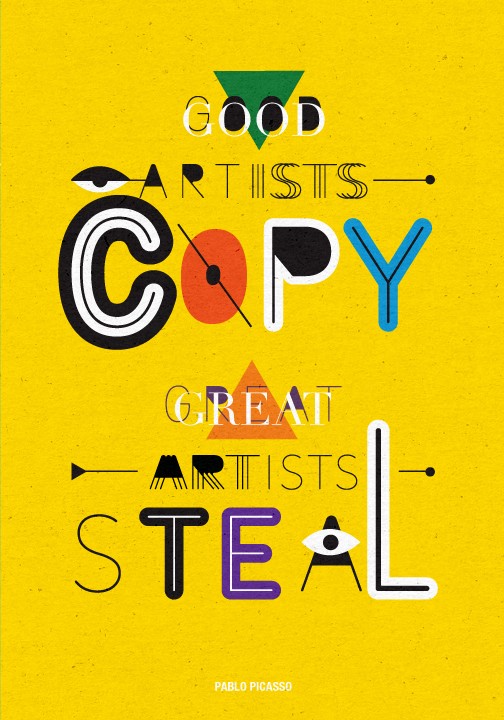 创意字体排版：国外海报设计欣赏
