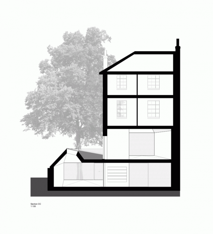 伦敦Lens House住宅设计