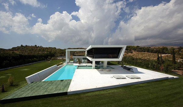 雅典H3未来主义风格别墅设计