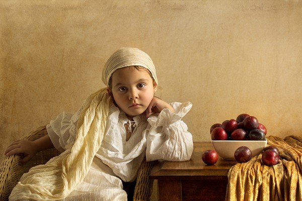 Bill Gekas油画般的可爱儿童肖像摄影