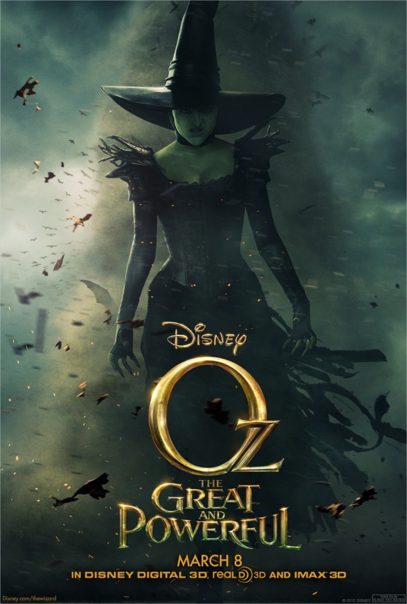 电影海报欣赏：魔境仙踪Oz The Great and Powerful