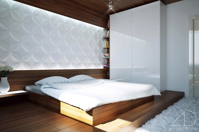 16个现代卧室设计欣赏
