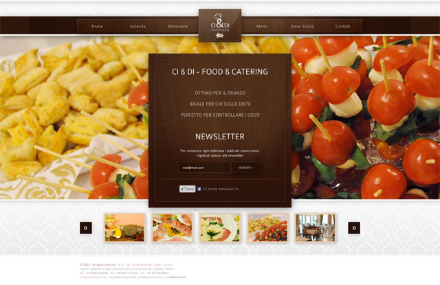 唤醒你的食欲:40个食品和餐厅网站设计