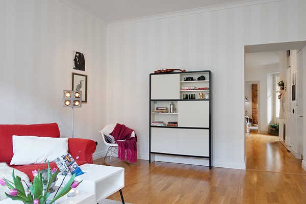 瑞典Linnéstaden优雅清新的75平米公寓设计