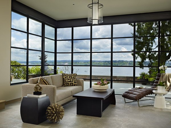 tudor建筑风格：华盛顿湖现代风尚的湖畔别墅