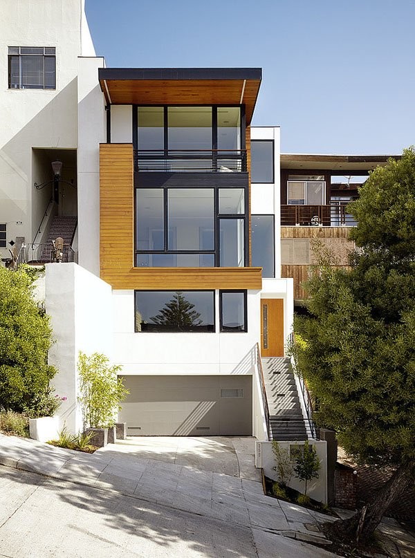 旧金山Hill斜坡住宅设计