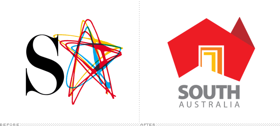 south astralia logo 南澳大利亚州新形象标志发布