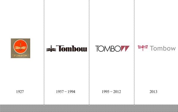 日本蜻蜓牌(Tombow)文具启用新Logo