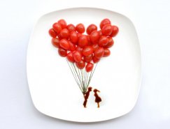 用食物作畫：藝術家康怡(RED)創意食品藝術