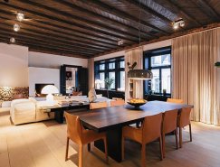 瑞典340平米北歐風情溫馨復式頂樓公寓