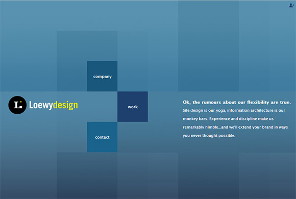 40个漂亮的单色调网站设计