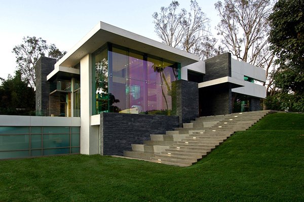 加州比佛利山庄超现代的顶级豪华别墅