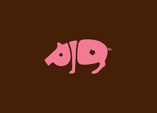 Dan Fleming形象可爱的动物标志设计