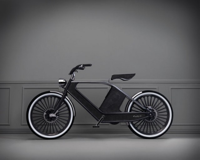 Cykno复古风格电动单车