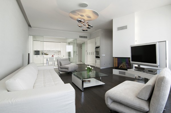 简洁精致的白色空间：爱沙尼亚Tallinn现代公寓设计