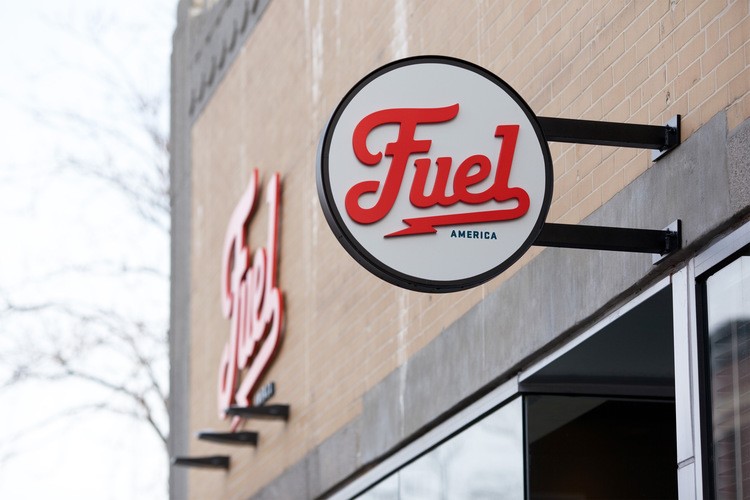 品牌设计欣赏：Fuel咖啡店