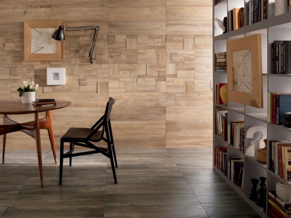 Ariana Ceramica Italiana:逼真的木色瓷砖