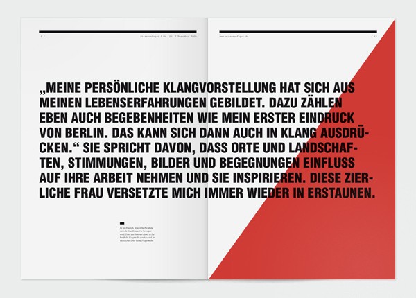 Strassenfeger杂志品牌和版面设计