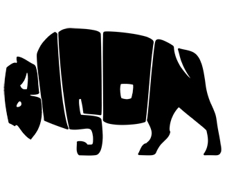 标志设计元素运用实例：野牛