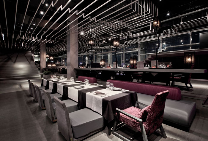 曼谷Zense时尚餐厅设计