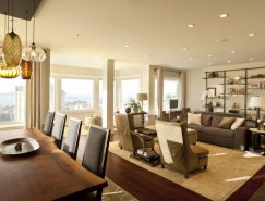舊金山太平洋高地現代風格頂層公寓設計