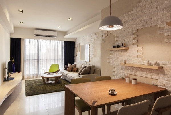 台湾现代极简主义风格公寓