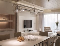 WCH Interior: 現代極簡風格公寓裝修設計