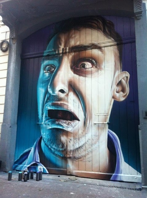 国外疯狂的街头艺术作品