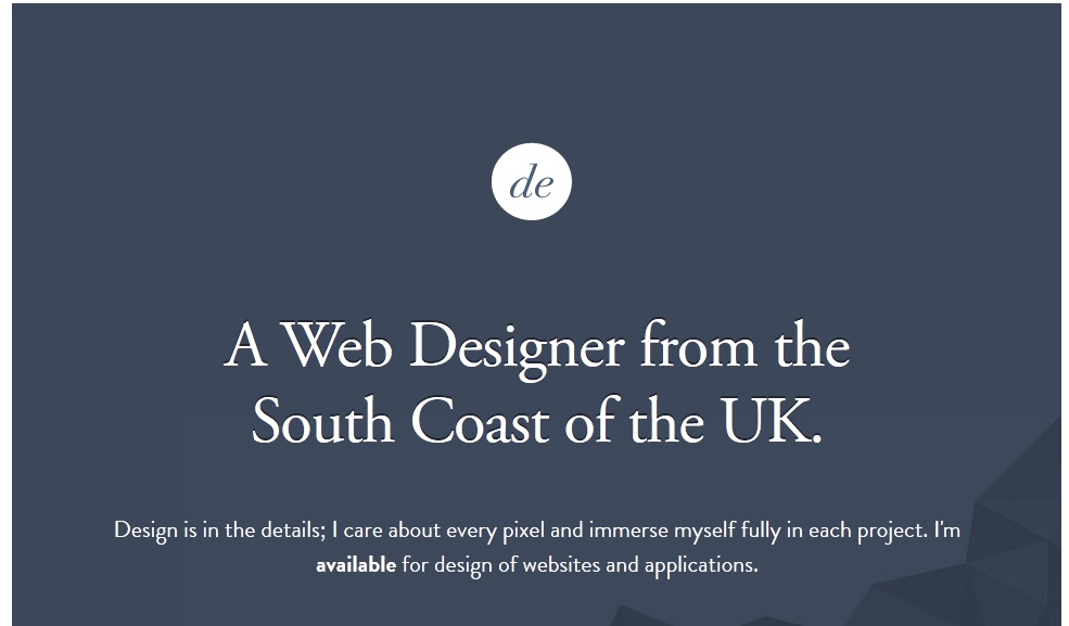 30个创新的单页面网站设计