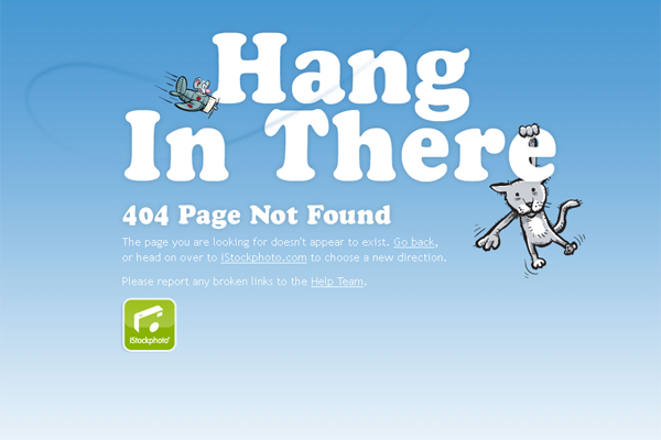 50个有趣的创意404页面设计