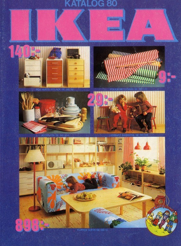 IKEA 1980年产品目录册