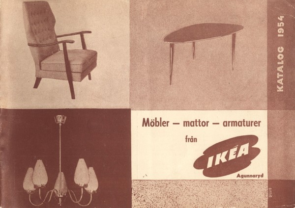 IKEA 1954年產品目錄冊