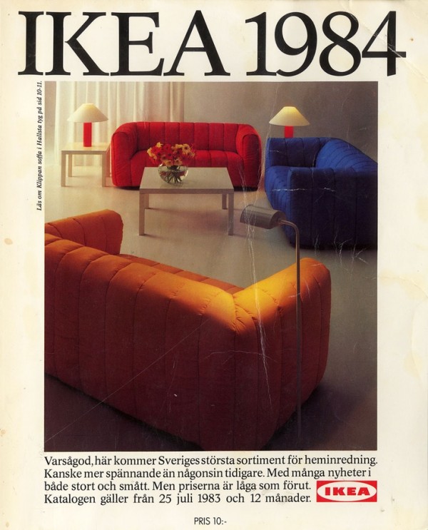 IKEA 1984年產品目錄冊