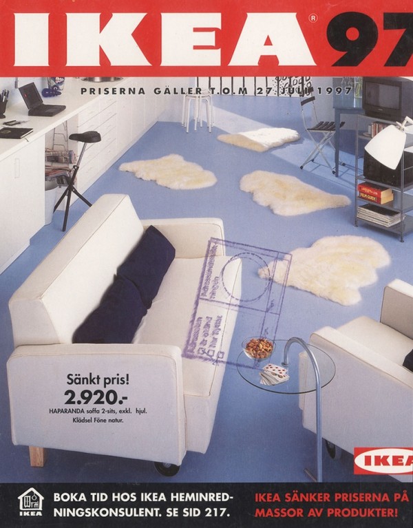 IKEA产品目录册封面设计(1951-2014)