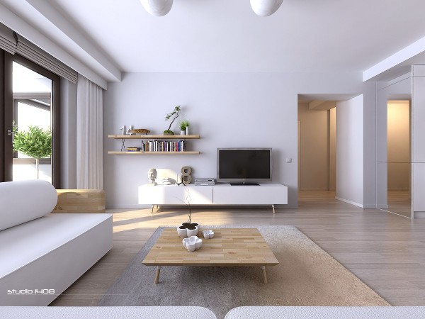 现代简约的公寓空间设计