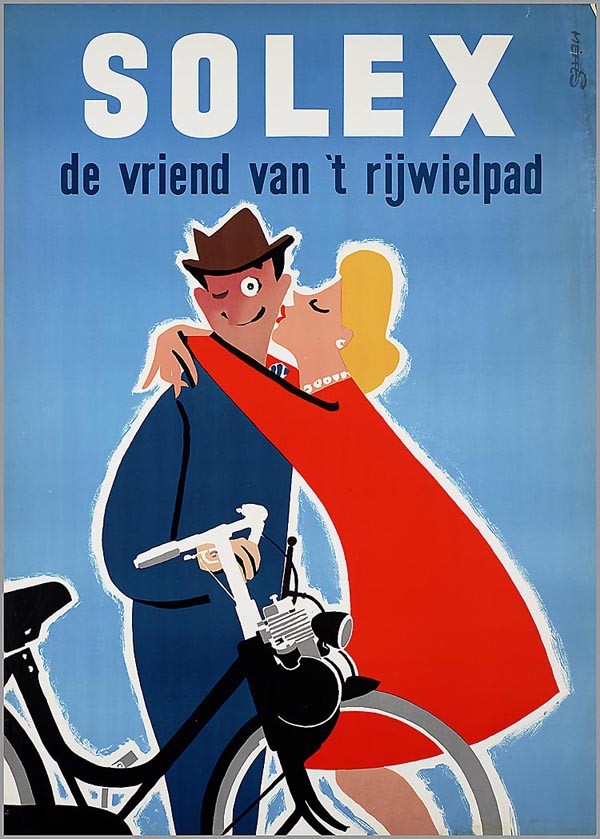 荷兰艺术家Frans Mettes：经典广告海报设计作品