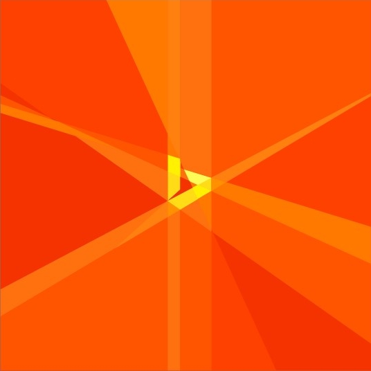 bing new logo 12 微軟必應搜索（bing）推全橙色新Logo