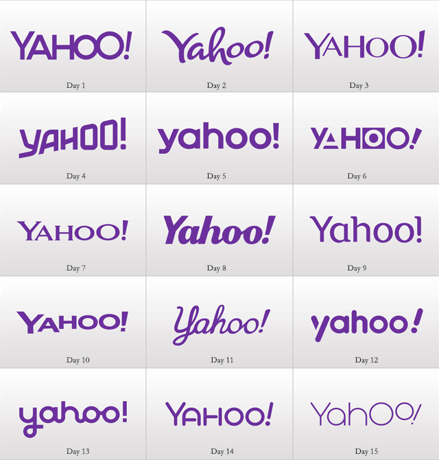 雅虎（Yahoo!）新Logo正式發布