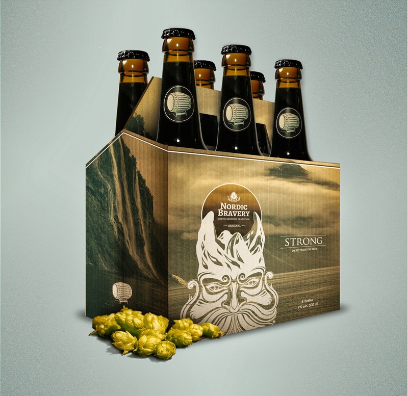 Nordic啤酒包装设计