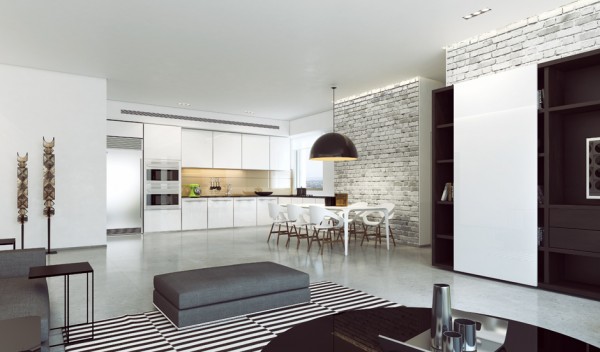 Ando Studio:现代家居和豪华公寓效果图