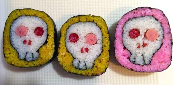 Tama-chan惊人的创意寿司作品