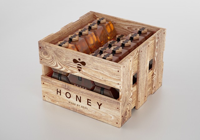 Arbuzov Maksim:蜂蜜概念包装设计