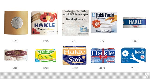 德国卫生纸品牌Hakle新LOGO和新包装