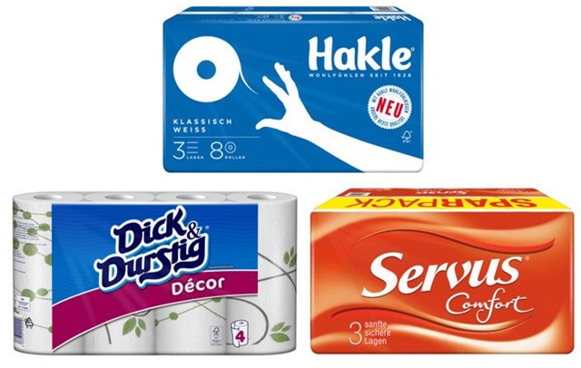 德国卫生纸品牌Hakle新LOGO和新包装
